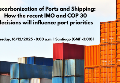 IAPH anuncia su último webinar del año sobre decisiones de descarbonización en los puertos